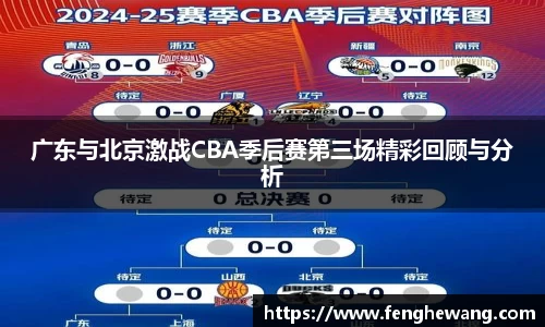 广东与北京激战CBA季后赛第三场精彩回顾与分析
